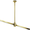 Крепление потолочное MAYTONI MEDIUM FLARITY TRA158C-B1-BS 300мм с вводом питания латунь